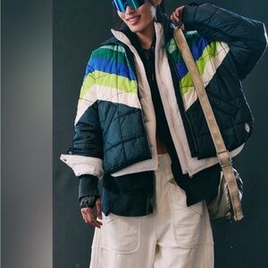 FP Movement by Free People Multicolor Puffer Jacket